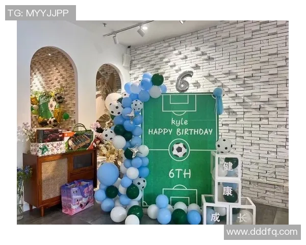 女生主题足球星蛋糕创意满满闪耀派对氛围感十足